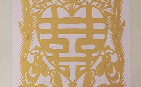 剪紙活動教案《五瓣花》