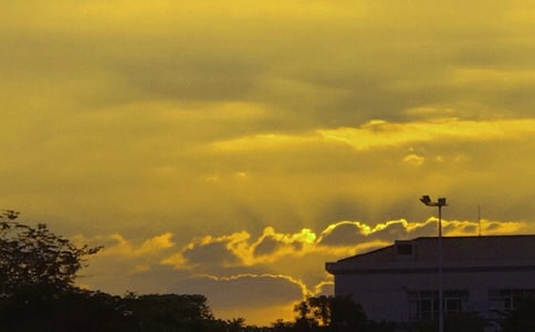 描寫日落的'詩句